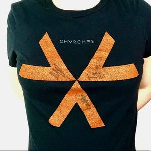 Signed CHVRCHES Band T-Shirt.